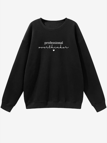 GORHEY Sweatshirt in Black: front
