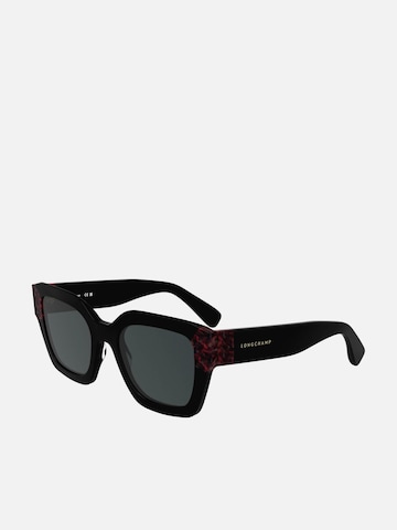 Longchamp Sunglasses in Black: front