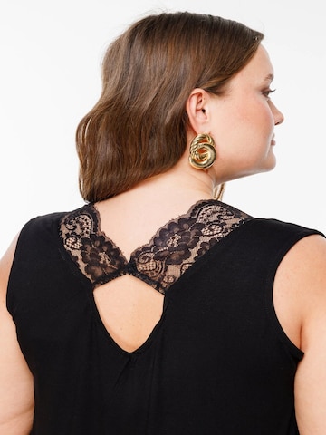 Shape Of You Top in Schwarz