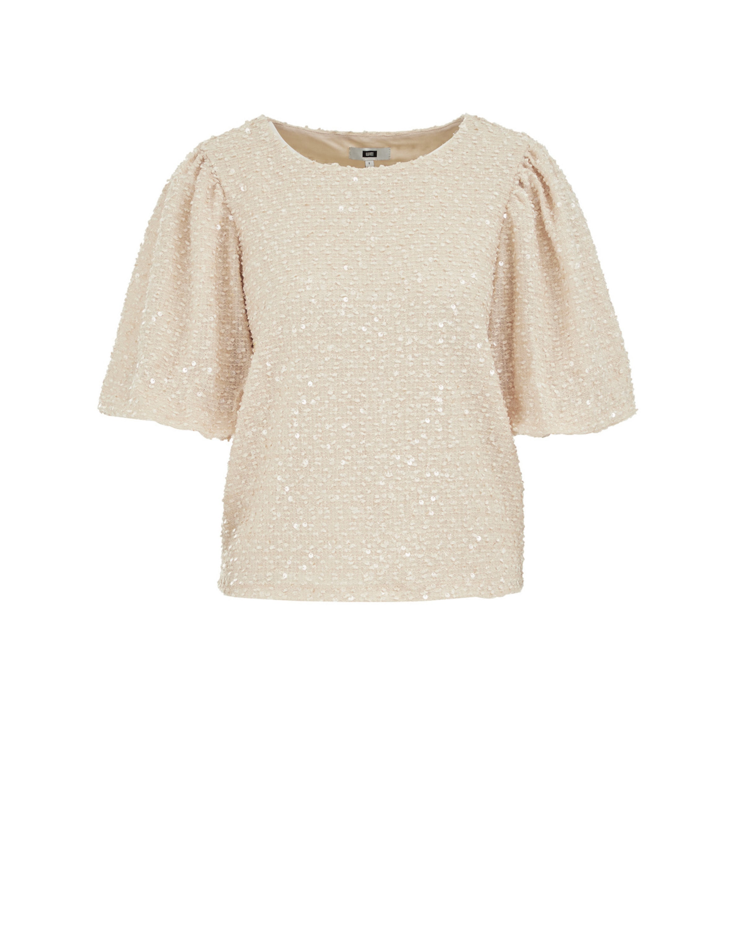 balts WE Fashion T-Krekls: no priekšpuses