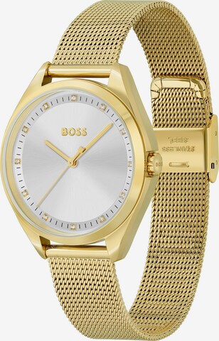 BOSS Analoog horloge in Goud