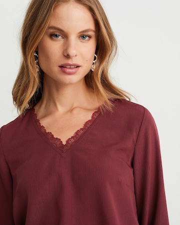 WE Fashion Blouse in Red