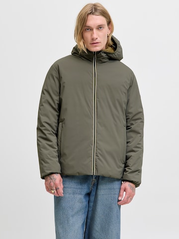 JACK & JONES Prehodna jakna 'JJEBROOK' | zelena barva: sprednja stran