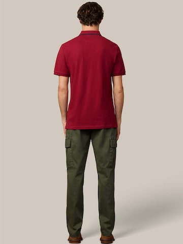 Hackett London Shirt ' HERITAGE BADGE POLO ' in Rood