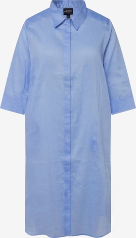 Ulla Popken Blouse in Blauw: voorkant