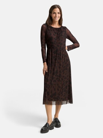 TOM TAILOR Dress in Brown: front