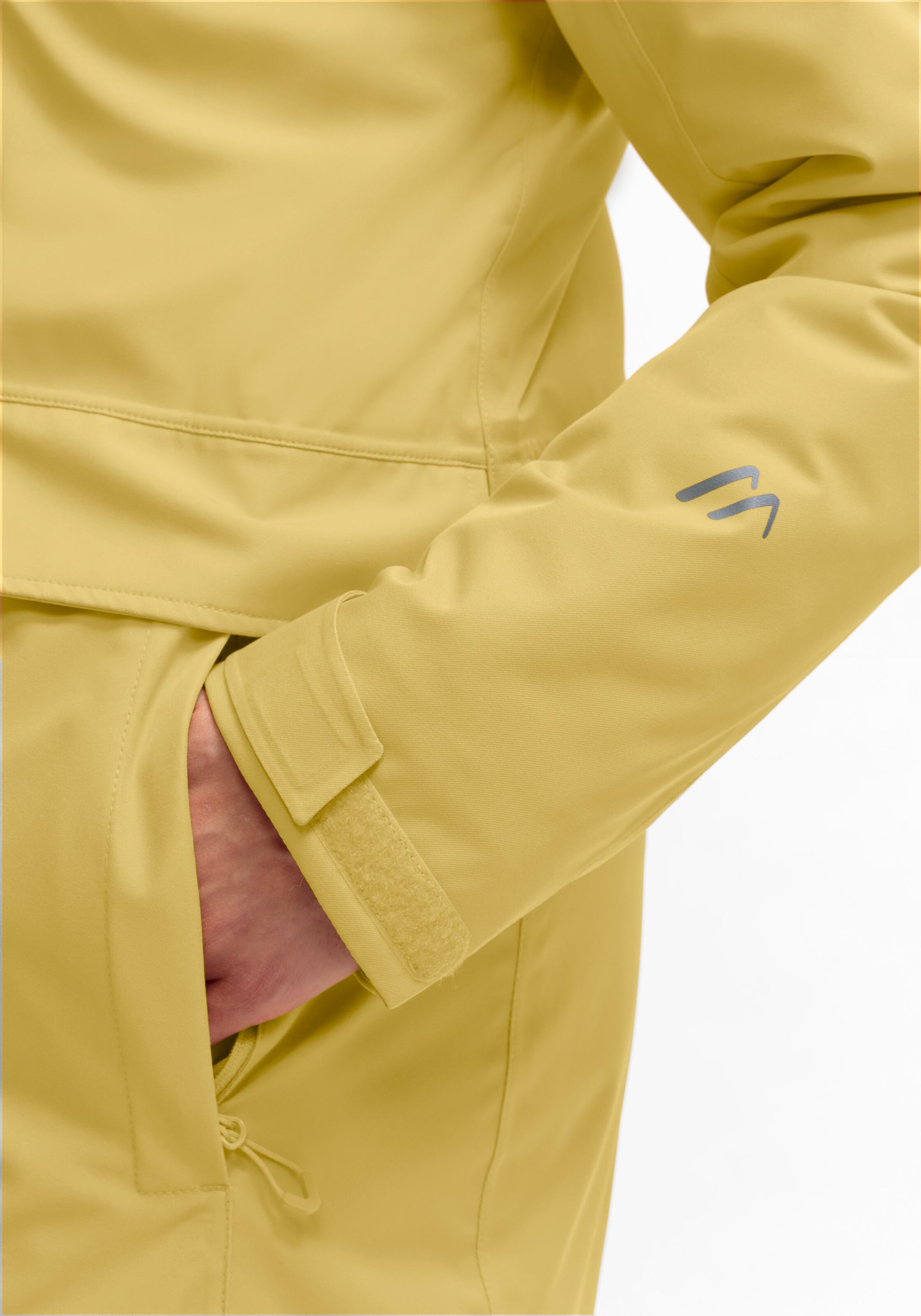 Maier Sports Athletic Jacket in Yellow