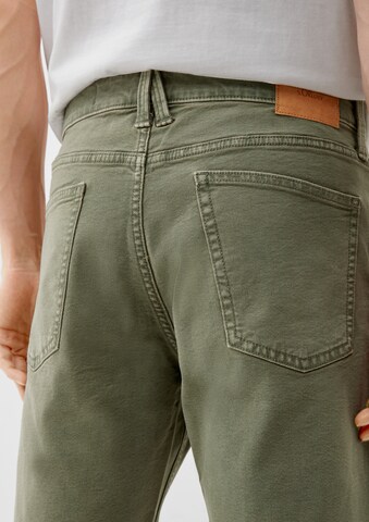 s.Oliver Normalny krój Spodnie w kolorze zielony