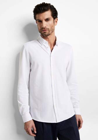CINQUE Slim fit Business Shirt in White: front