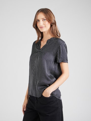 GERRY WEBER Blouse in Zwart: voorkant