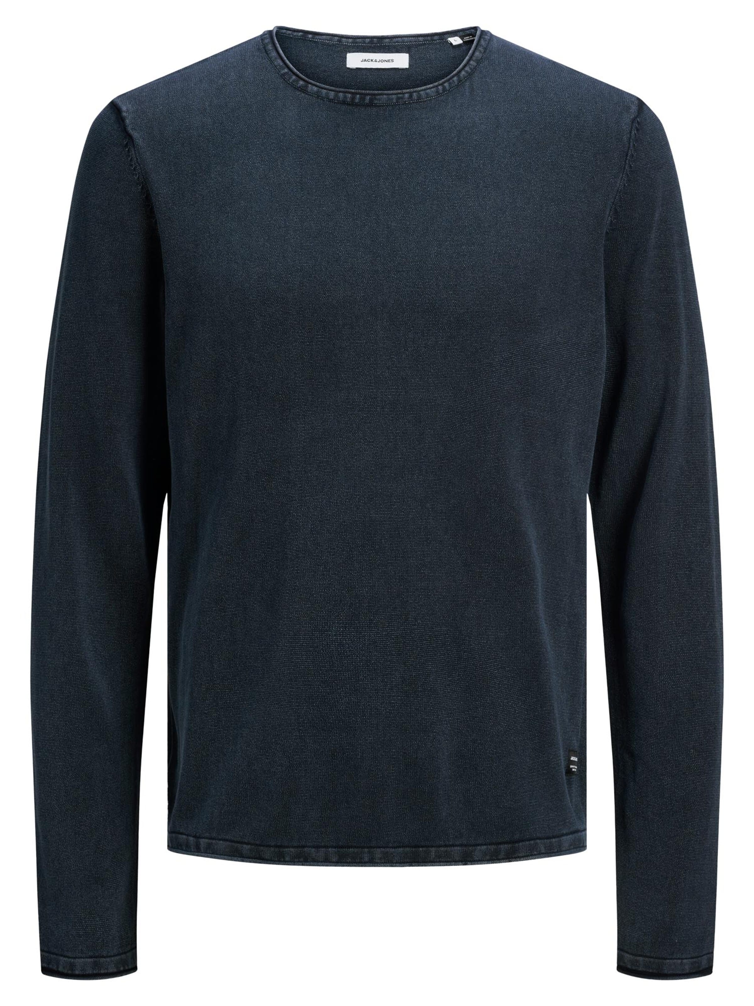 JACK & JONES Sweater 'Leo' in Blue: front