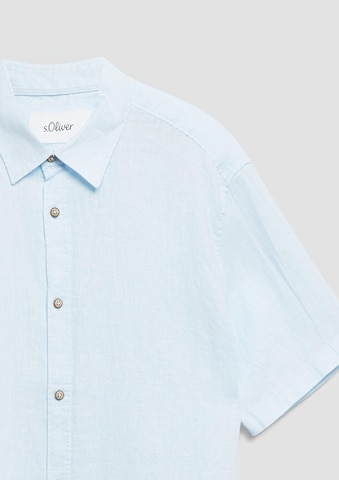 s.Oliver Regular fit Overhemd in Blauw