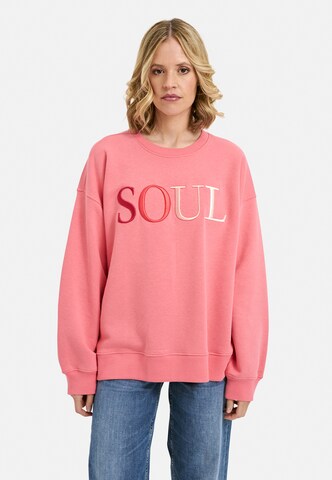 Smith&Soul Sweatshirt in Pink: Vorderseite