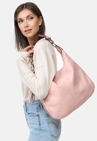 HARPA Shoulder Bag 'Tate' in Pink: front