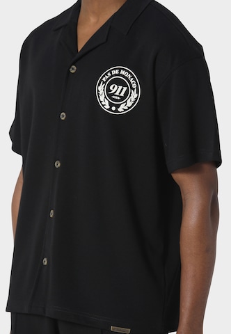 Pas De Monaco Klasický střih Košile 'CARERRA' – černá