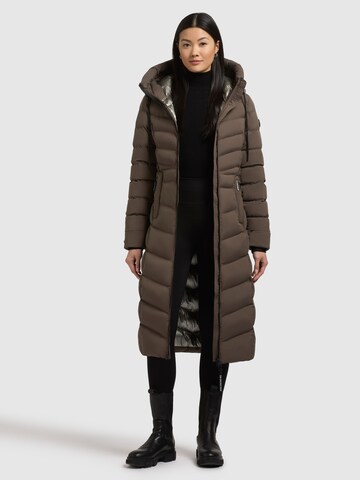khujo Wintermantel 'Ingram5' in Bruin