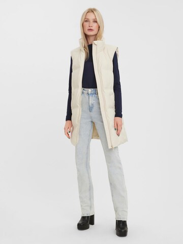 VERO MODA Bodywarmer in Beige