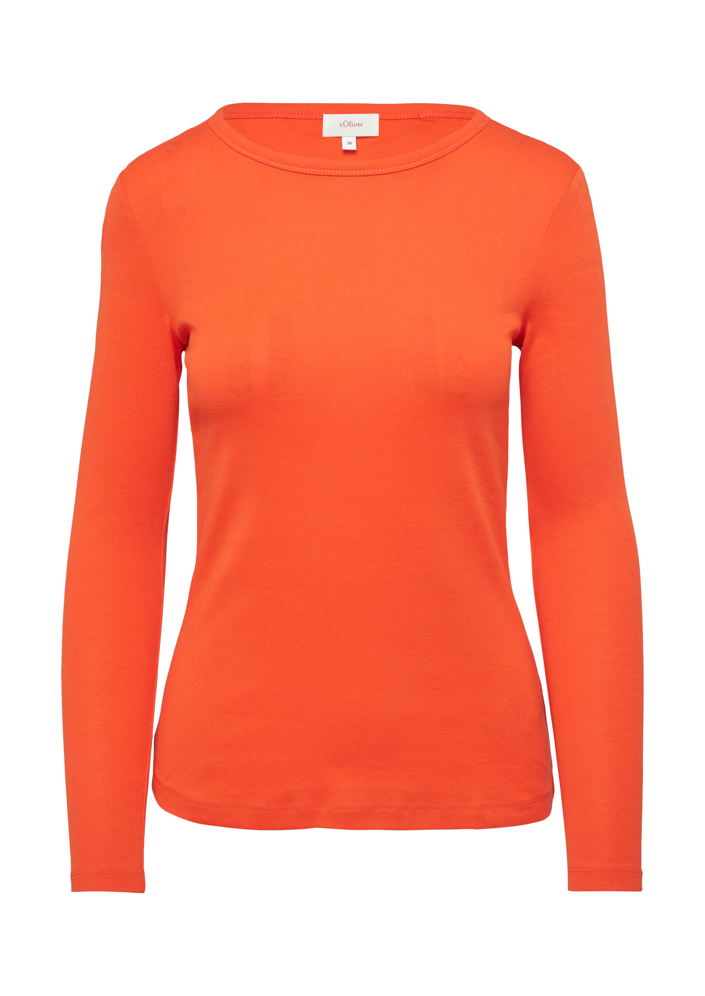 T-shirt s.Oliver en orange : devant