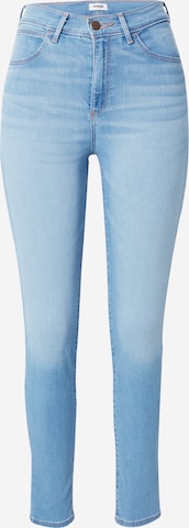WRANGLER - Skinny Calças de ganga em azul: frente