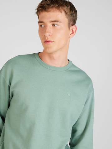 QS Μπλούζα φούτερ σε πράσινο