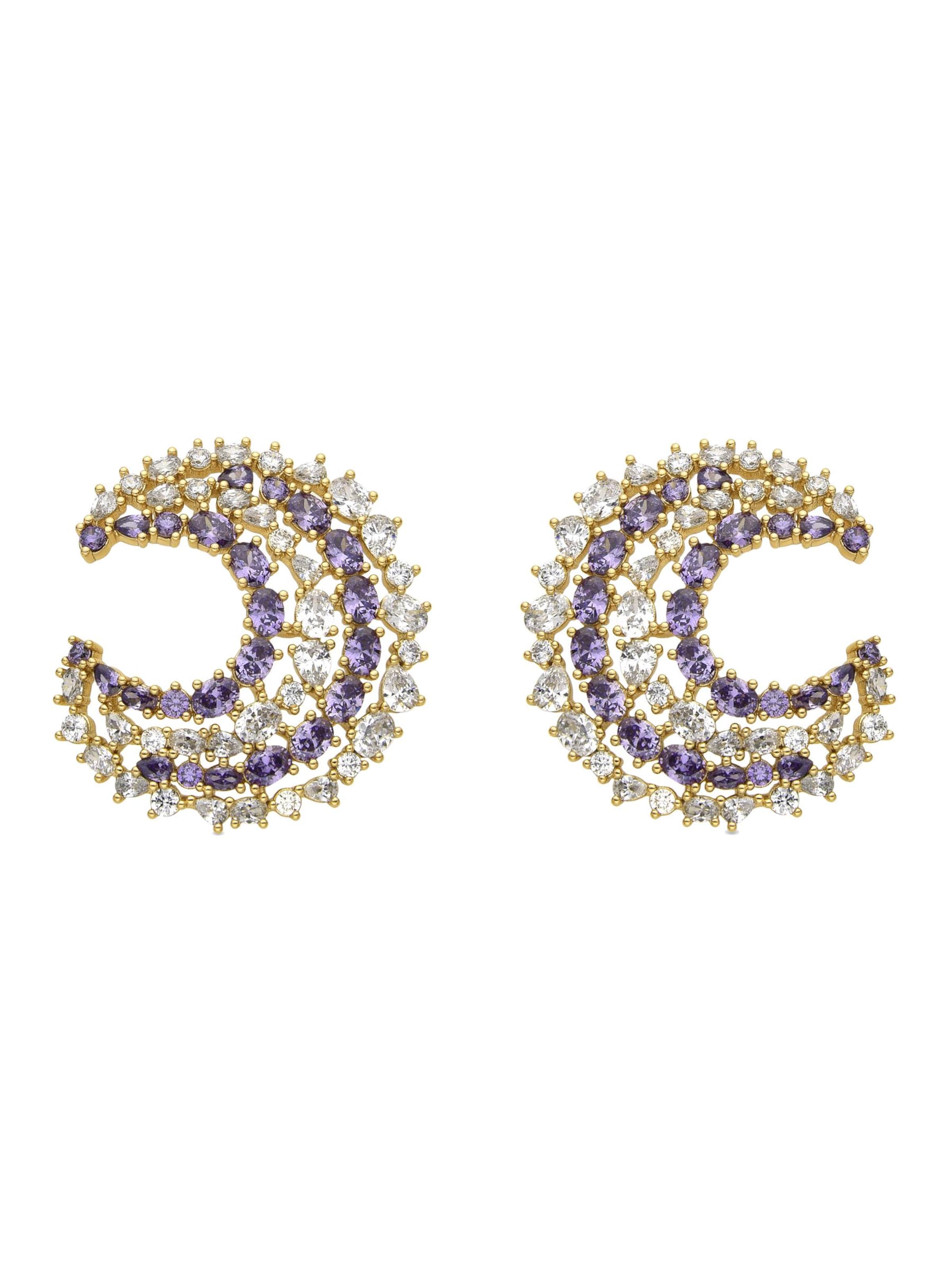 Luxenter - Pendientes 'Abdos' en Mezcla de colores: frente