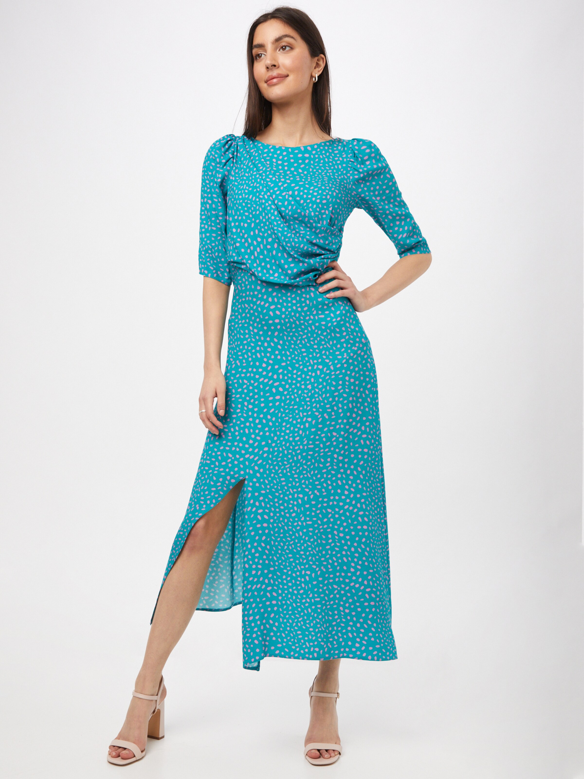 Frauen Große Größen Closet London Kleid in Blau - YP96372 Frauen Große Größen Closet London Kleid in Blau - YP96372