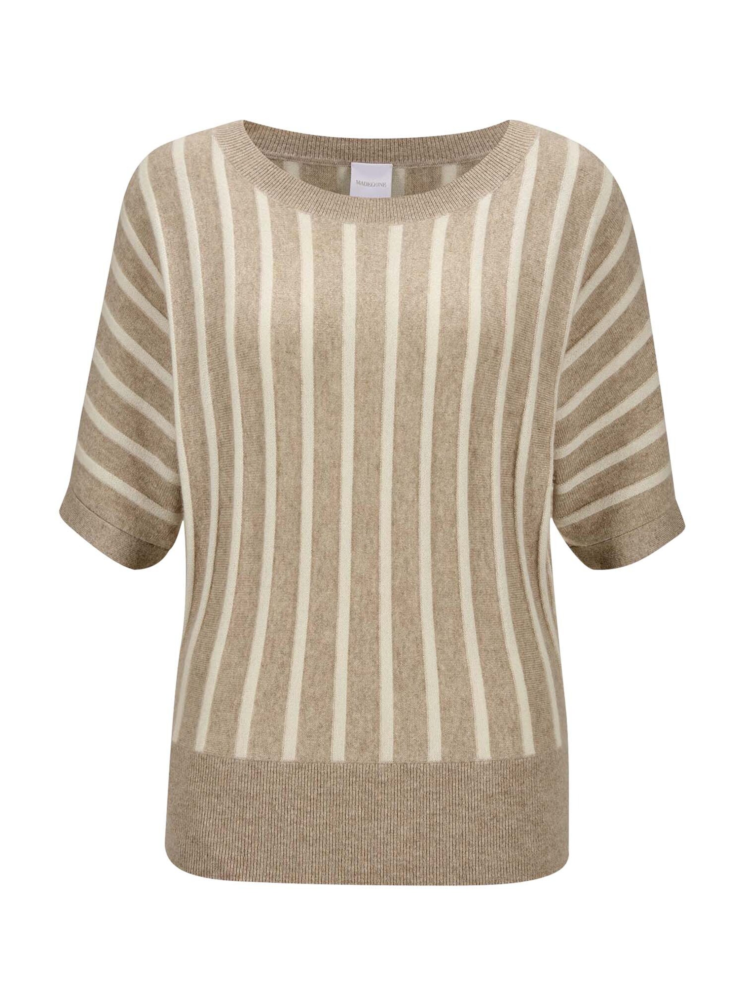 MADELEINE Pullover in Beige: Vorderseite