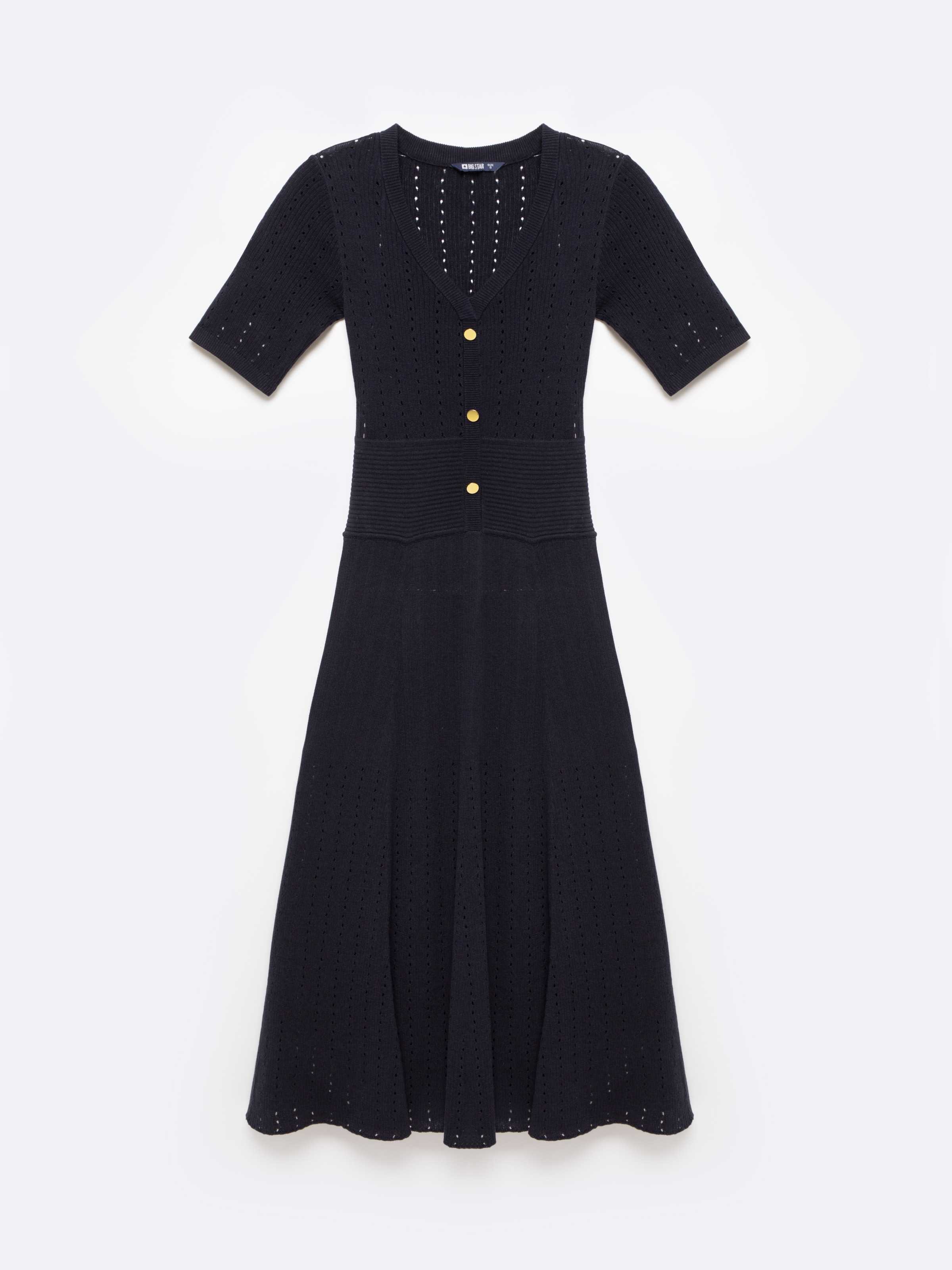 BIG STAR Kleid in Blau: Vorderseite