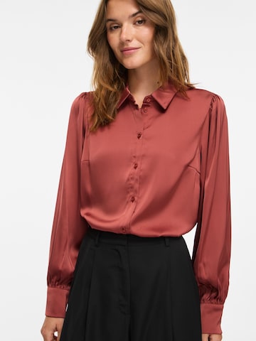 VILA Blouse 'VIEnna' in Bruin