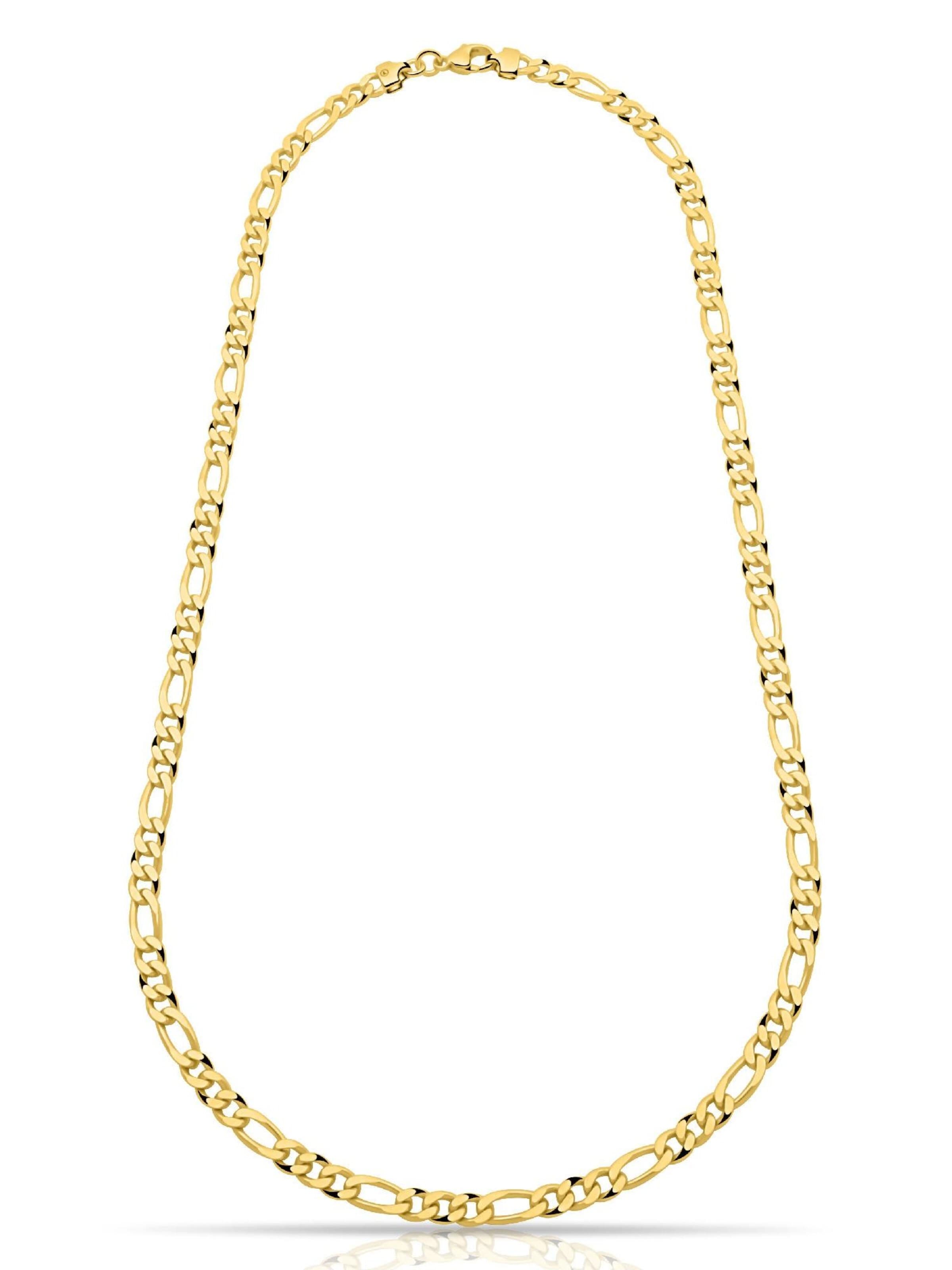 Tony Fein Necklace 'Figaro' in Gold: front
