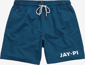 JAY-PI Board Shorts in Blue: front