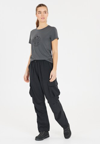 Whistler Regular Cargo Pants 'Russet' in Black