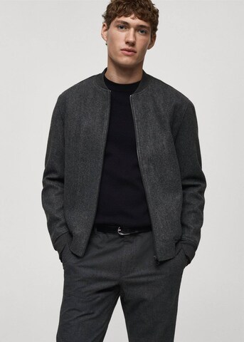 MANGO MAN Between-Season Jacket 'Cretab' in Grey: front