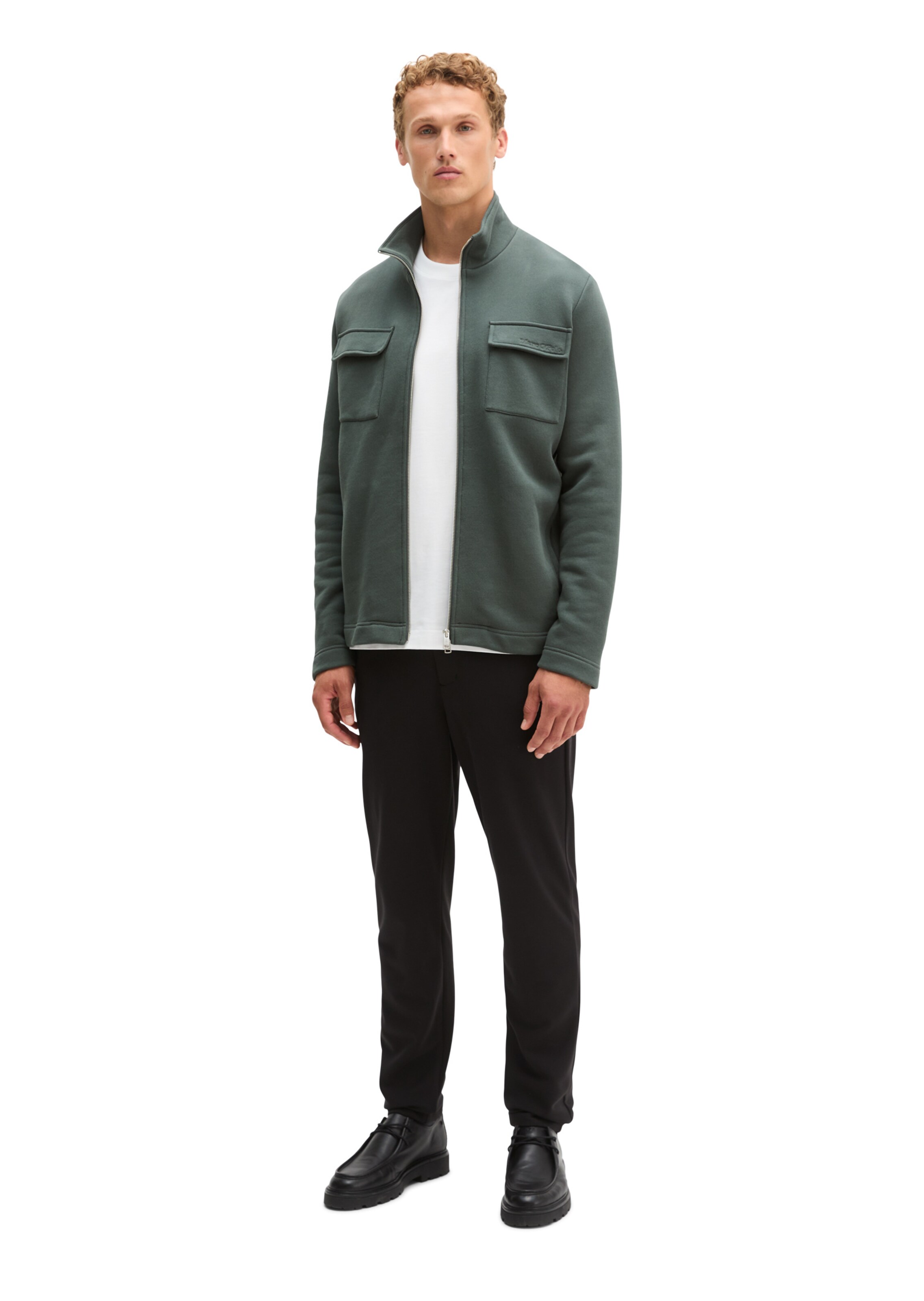 Marc O'Polo Sweatjacke in Grau
