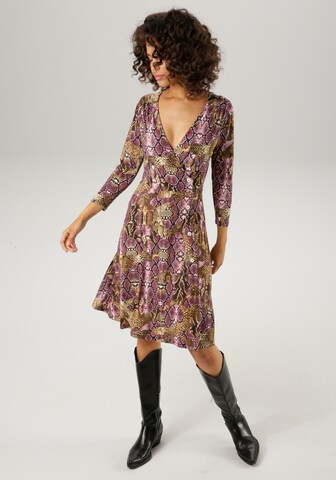 Aniston CASUAL Dress in Purple: front