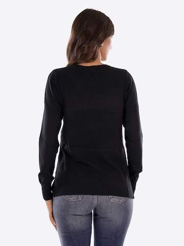 Yes Zee Sweater 'Maglia' in Black