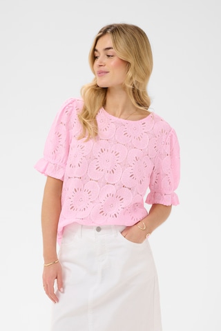 Cream Blouse 'CRLibby' in Pink: front