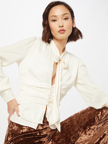 Bardot Blouse in White