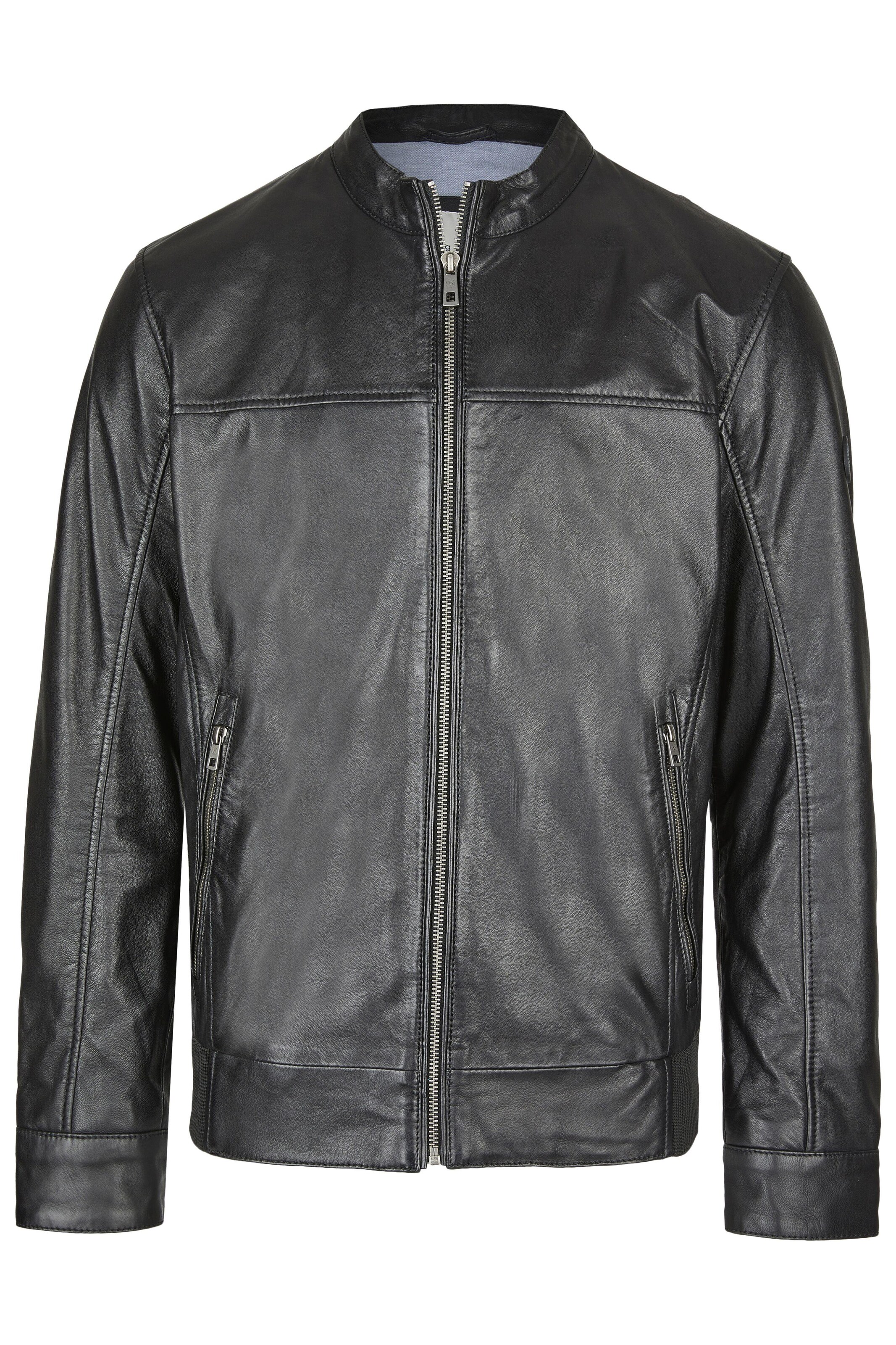 bugatti Between-Season Jacket 'BUBenito' in Black: front
