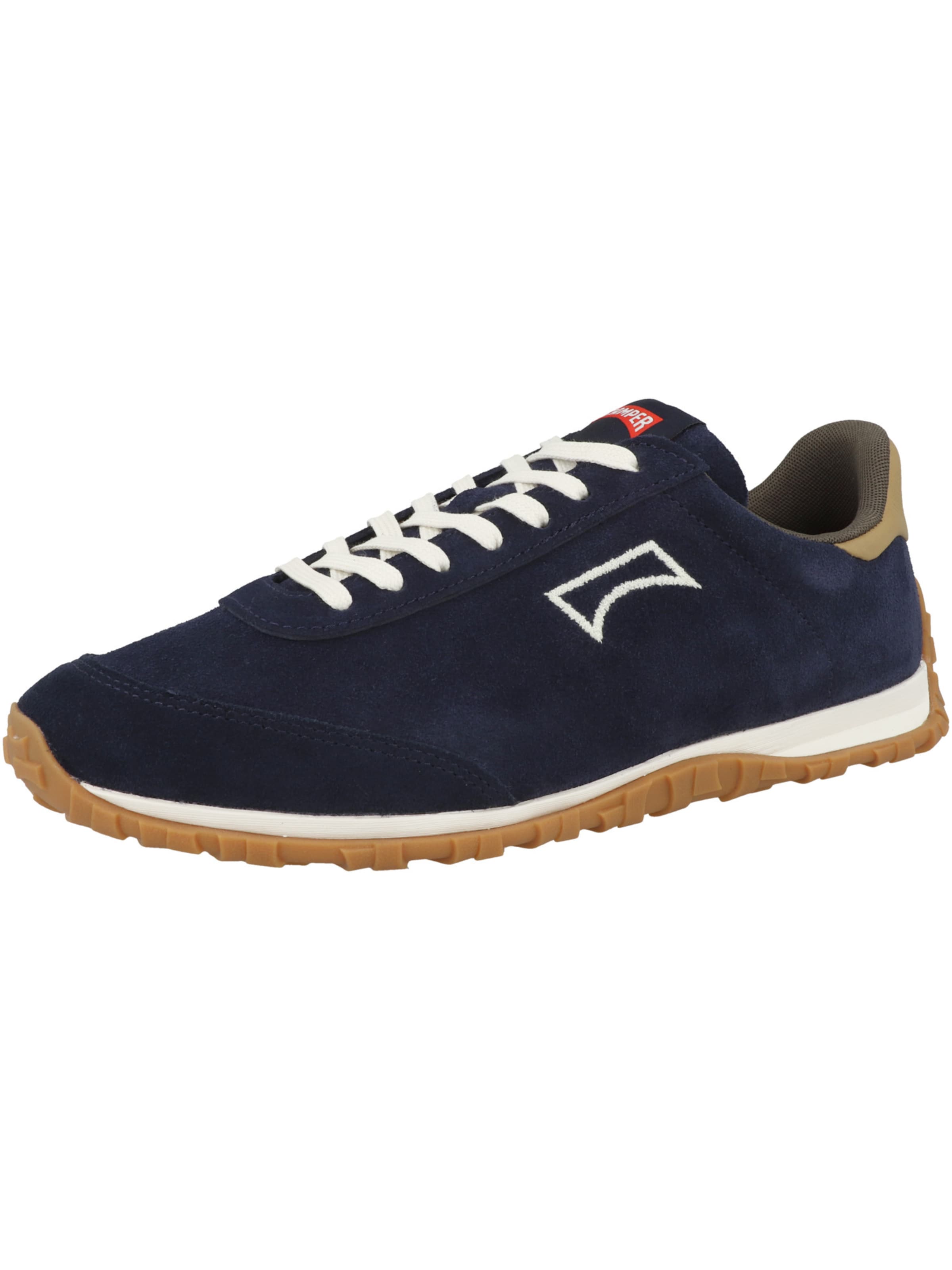 CAMPER Platform trainers 'Drift Walk' in Blue: front