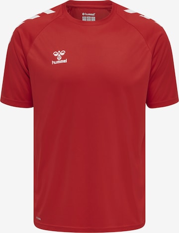 Hummel - Camiseta funcional en rojo: frente
