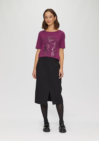 s.Oliver BLACK LABEL Футболка в Лиловый
