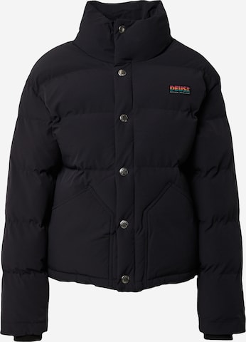 DEUS EX MACHINA Jacke in Schwarz: predná strana