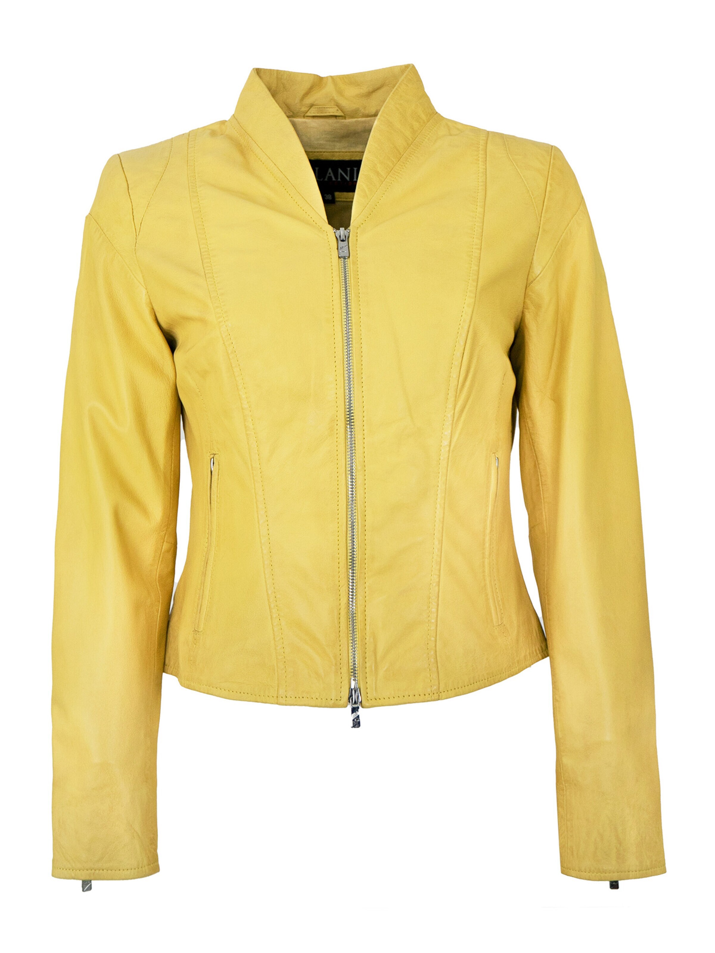 Jilani - Chaqueta de entretiempo 'Tulip' en amarillo: frente