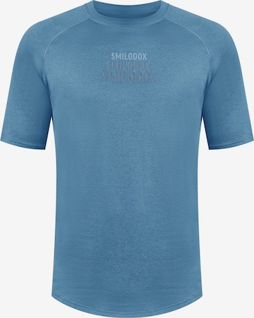 Smilodox Shirt in Blauw: voorkant