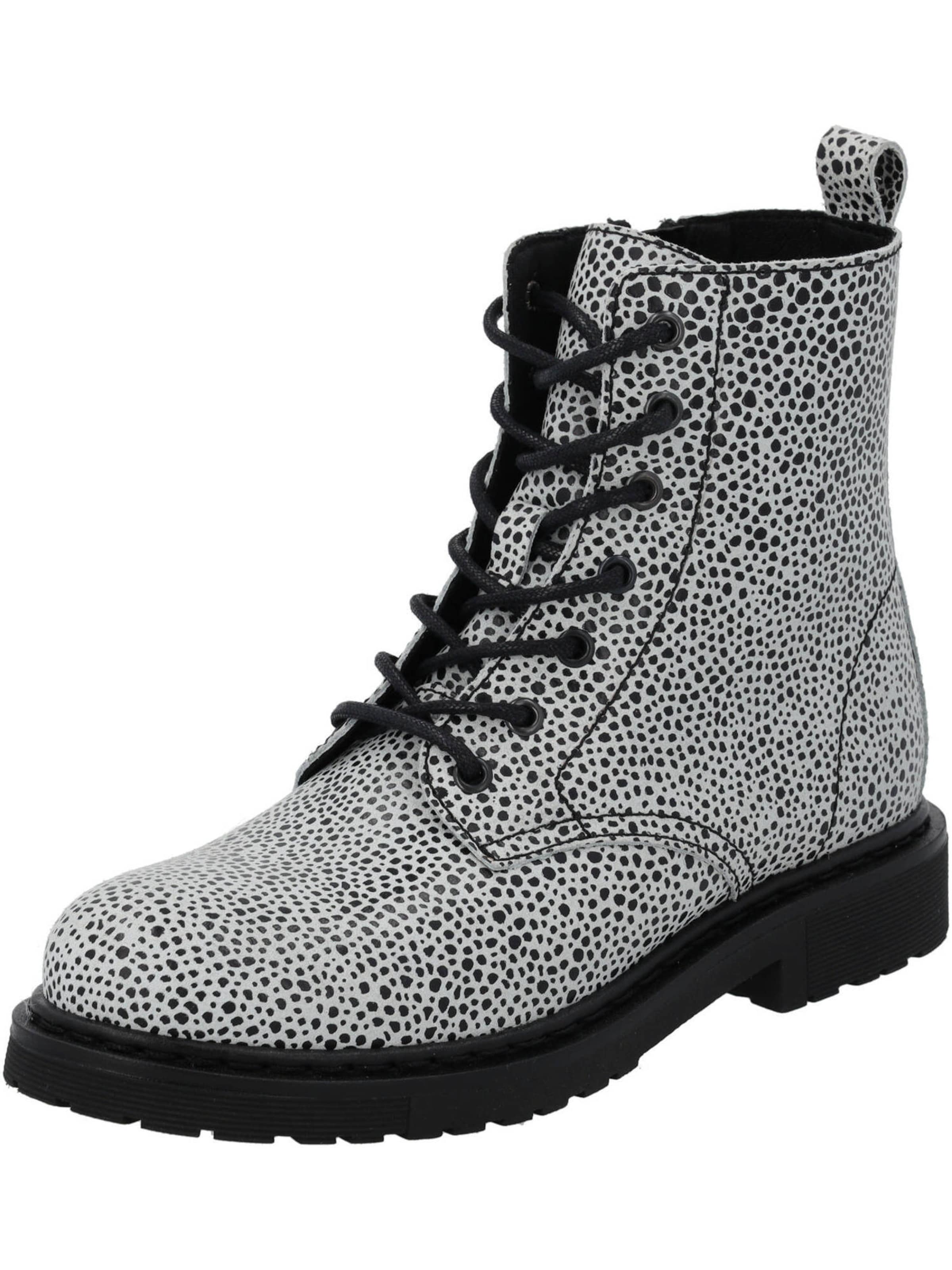 Palado Schnürstiefelette 'Biak' in Grau: Vorderseite