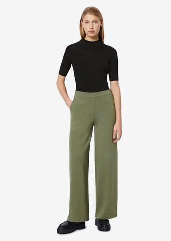 Wide Leg Pantalon Marc O'Polo en vert