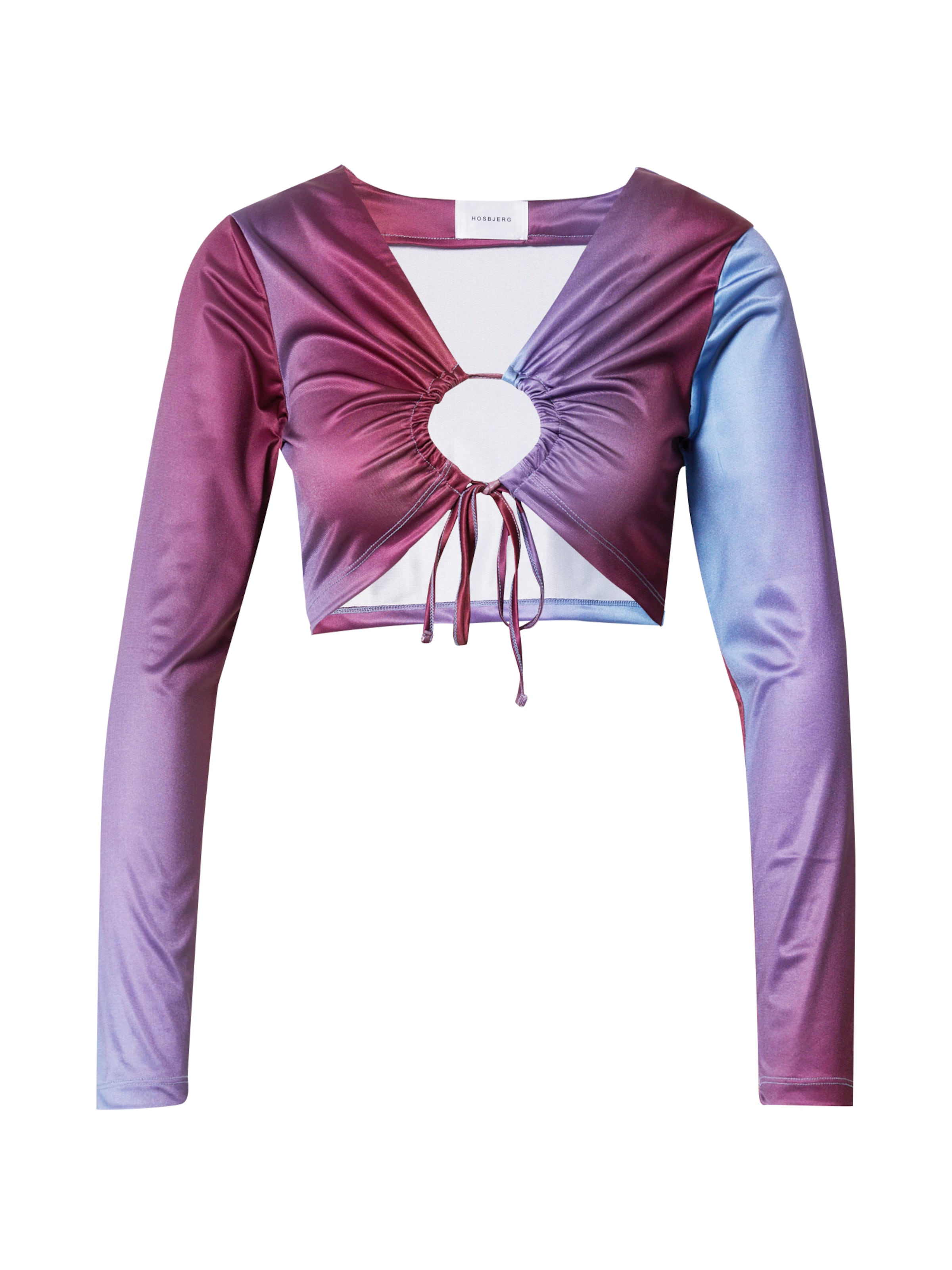 Hosbjerg Tričko 'Hosana Asta' – modrá: přední strana