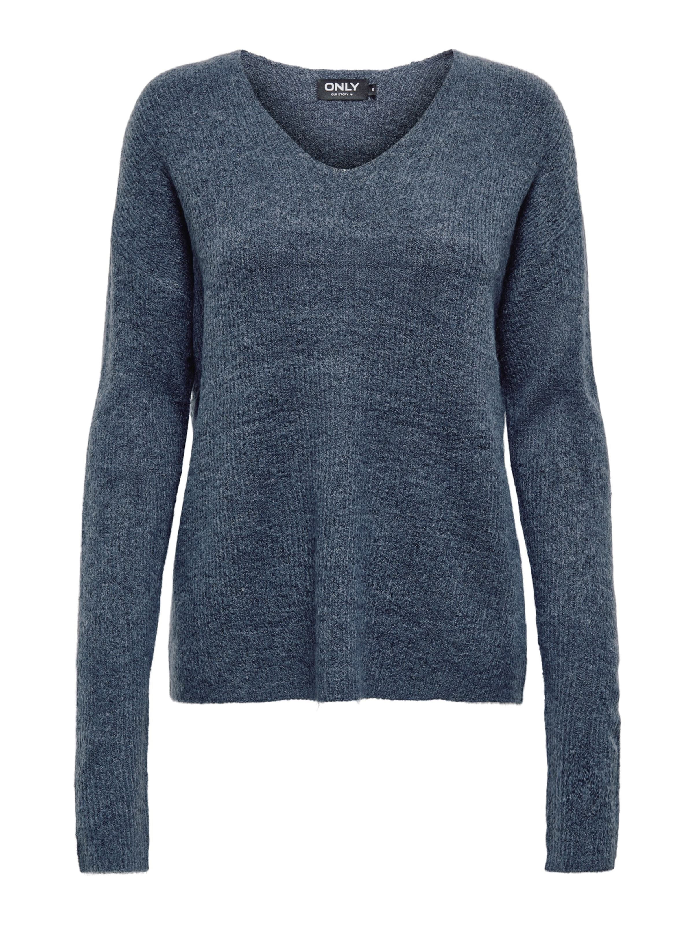 Pull-over 'ONLCamilla' ONLY en bleu : devant