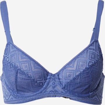 DKNY Intimates T-shirt Bra in Blue: front